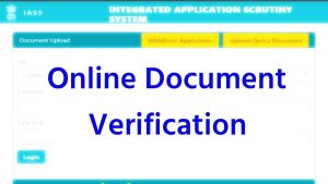 Online Document Verification