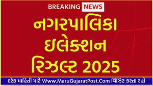 Gujarat Nagarpalika Election Result 2025